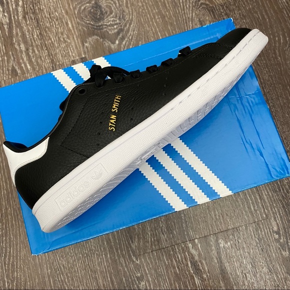 SOLD Adidas Stan Smith black and gold - Picture 6 of 7